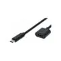VALUE Video-Verlngerungskabel (DP Alt Mode) USB Typ C-C. ST BU. schwarz. 1.5 m