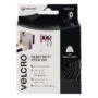 VELCRO Klettband Extra Stark Selbstklebend, Haken & Flausch 50mm x 1m Schwarz