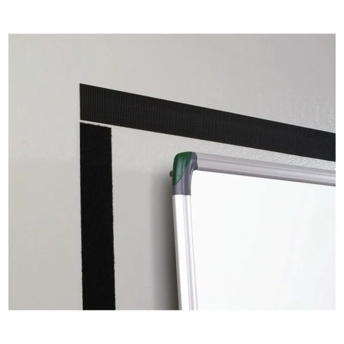 VELCRO Klettband Extra Stark Selbstklebend. Haken & Flausch 50mm x 2.5m Schwarz — image 2