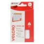 VELCRO Klettpunkte Selbstklebend. Haken & Flausch 16mm x 16 sets Wei