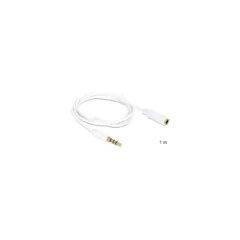Verlängerungskabel Audio Klinke 3.5 mm Stecker Buchse 4 Pin 1 m