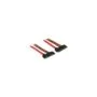 Verlängerungskabel SATA 6 Gb s 22 Pin Stecker to SATA 22 Pin Buchse (5 V + 12 V) 30 cm