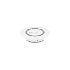Wireless Charger 15 W für Tischeinbau weiß
