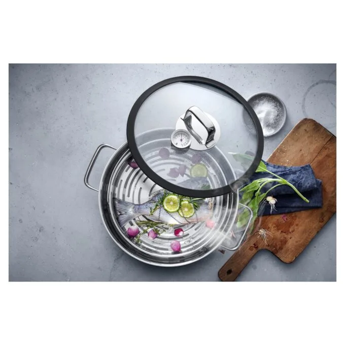 WMF Vitalis Dampfgarer mit Glasdeckel 28cm — image 6
