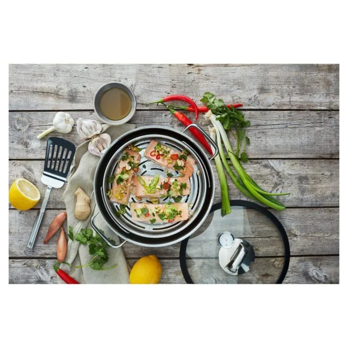 WMF Vitalis Dampfgarer mit Glasdeckel 28cm — image 10