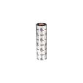 Zebra 1600 Economy Wax - Black - 156 mm x 450 m