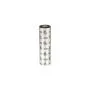 Zebra 1600 Economy Wax - Black - 156 mm x 450 m
