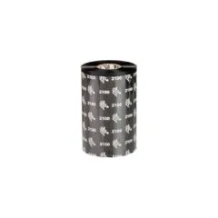Zebra 2100 Wax - Schwarz - 22 cm x 450 m - Thermotransfer-Farbband