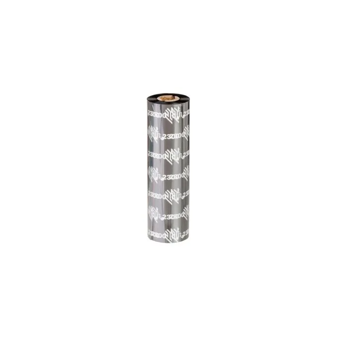 Zebra 2300 Wax - Black - 54 mm x 74 m - Ribbon — image 1