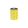 Zebra 3400 Wax Resin - 1 - Schwarz - 110 mm x 450 m - Thermotransfer-Farbband