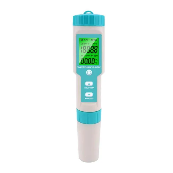 Noyafa Water Quality Tester with 7-in-1 Measurement (pH, TDS, EC, Salinity, S.G., ORP, Temperature), High-Precision Probe, IP67 NF-C600 — image 1