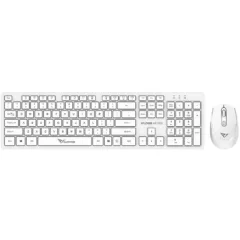 Alcatroz Keyboard & Mouse Wireless Xplorer AIR 3300 White