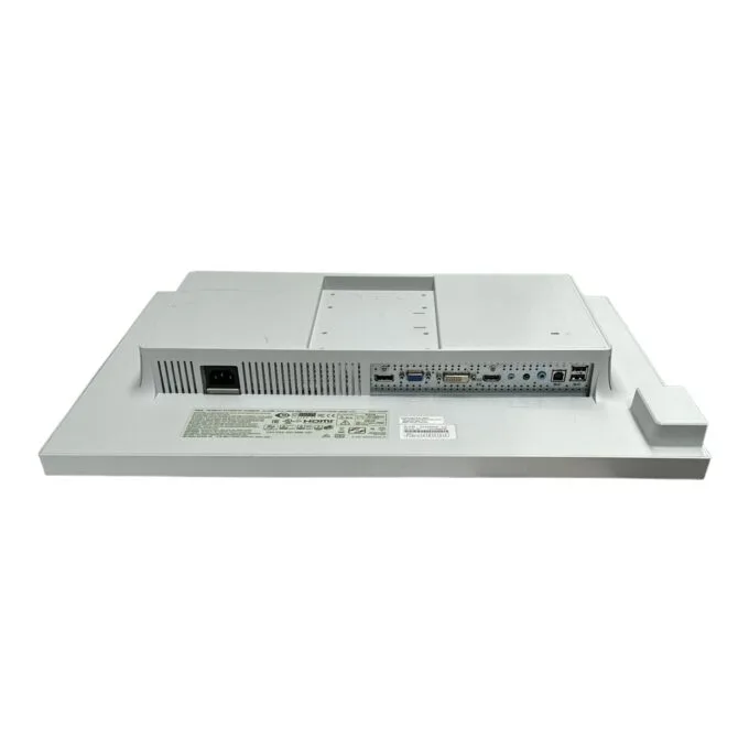 NEC EA244WMi 24-inch IPS Monitor White/Grey (Refurbished) — image 2