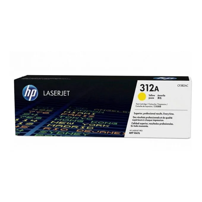 HP #312A CF382AC yellow Contract toner — image 1