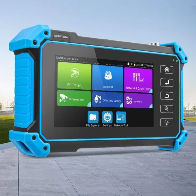 Noyafa CCTV & Network Tester with 5.4'' IPS Touchscreen, 4K Video Support, PoE Output & Cable Testing NF-IPC715 — image 5