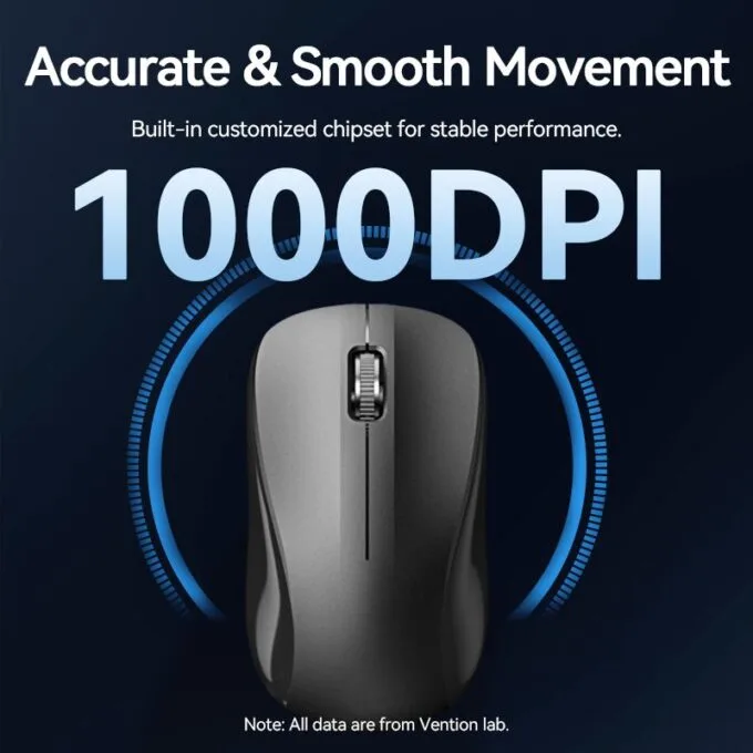 Vention Keyboard and Mouse Combo Wired Silent Slim Full Size KTYBG-EN — image 13