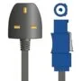 Citronic Twist and Lock to UK Plug Light & Sound Mains Cable 1.5m 114.091UK