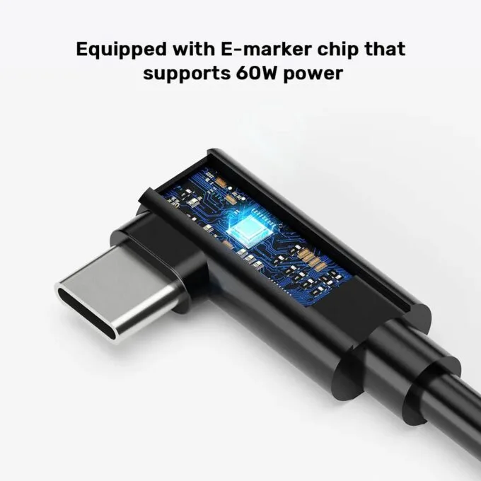 Unitek UC VR Link Pro Cable USB-C to USB-C 90 Degree 5Gps & 60W 5.0m C14094A — image 11