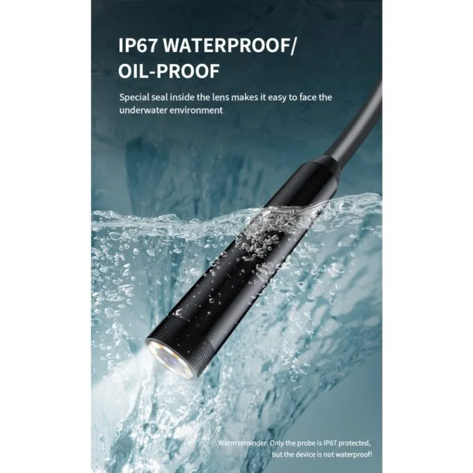 Noyafa Endoscope Camera with 3.5-inch IPS Screen, 1080P Resolution, IP67 Waterproof Lens & 10m Flexible Cable NF-615 — image 14