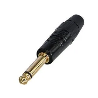 Neutrik REAN RP2CB 6.3mm Mono Plug — image 1