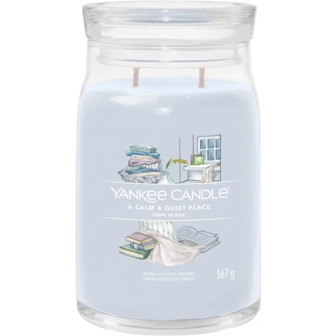 Yankee Candle Signature A Calm & Quiet Place Candle Large 567g — image 1