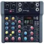 Citronic CMA-6 4 Channel Compact Mixer with DSP USB Play-Record BT & PC Connectivity 170.862UK