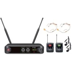 Chord XU2-B Wireless UHF System 2x Beltpacks 171.015UK