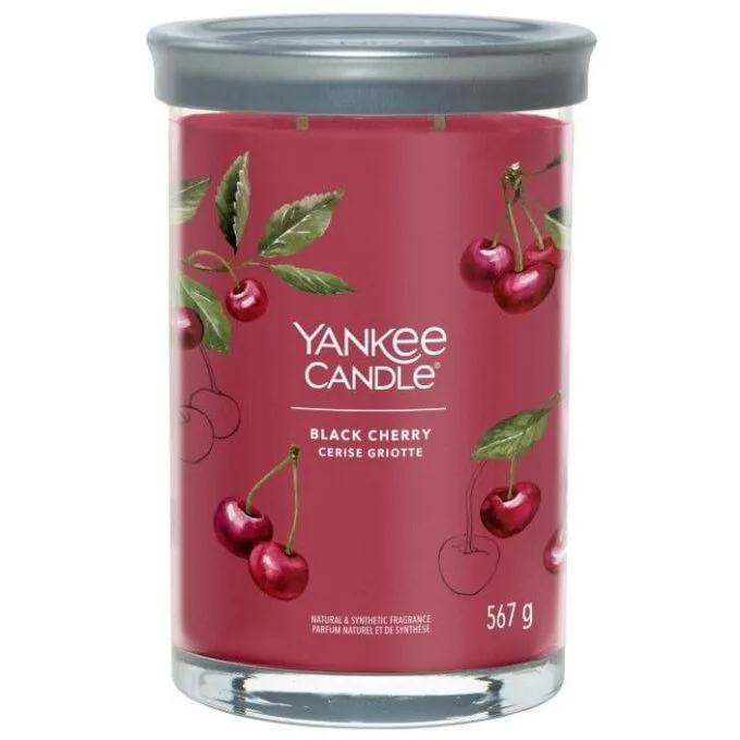 Yankee Candle Signature Black Cherry Tumbler 567g — image 1