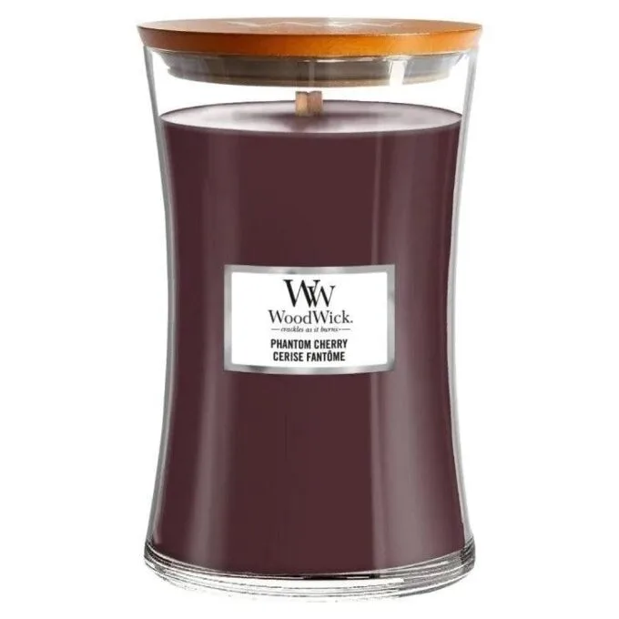 WoodWick Phantom Cherry Candle Large 610g — image 1