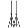 QTX Speaker Stand Floor Set of 2 Stands + Carry Case 181.182UK