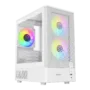 Armaggeddon Gaming Case M-ATX DEEPFREEZE DUPLEX 2 White 3x ARGB Fans