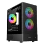 Armaggeddon Gaming Case M-ATX DEEPFREEZE DUPLEX 2 CHROMA Black (3x Chroma Fans)
