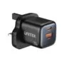 Unitek Charge Wall GaN 20W USBCx1 & USBAx1 UK P1128 Black