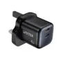 Unitek Charge Wall GaN 45W USBCx2 UK P1129 Black