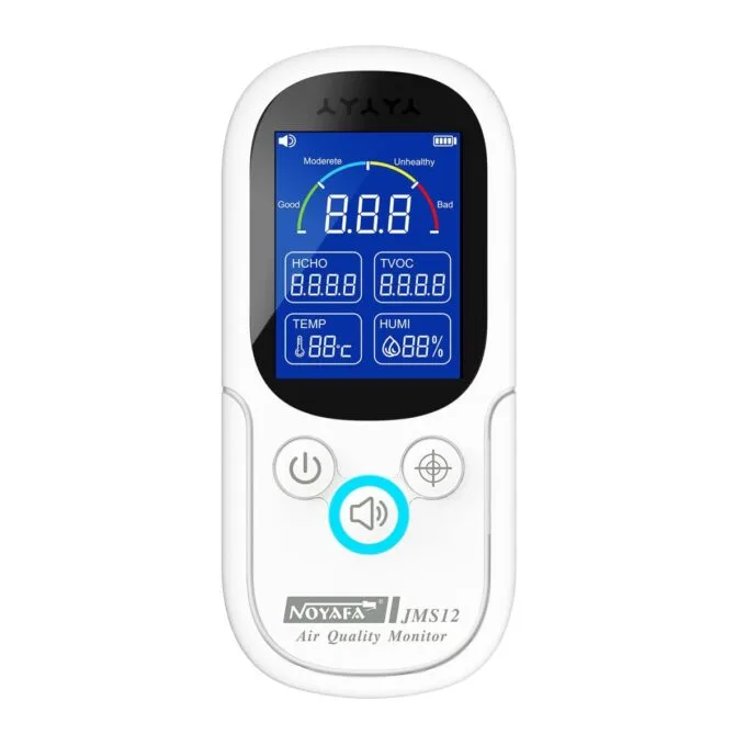 Noyafa Air Quality Tester for Formaldehyde, TVOC, Temperature & Humidity JMS12 — image 1