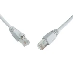 Solarix Ethernet Patch Cord CAT6a SFTP CU 0.5m Grey