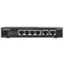 QNAP 6-Port Multi-Gig Unmanaged Switch with 4x 2.5GbE & 2x 10GbE RJ45 Ports QSW-2104-2T-R2