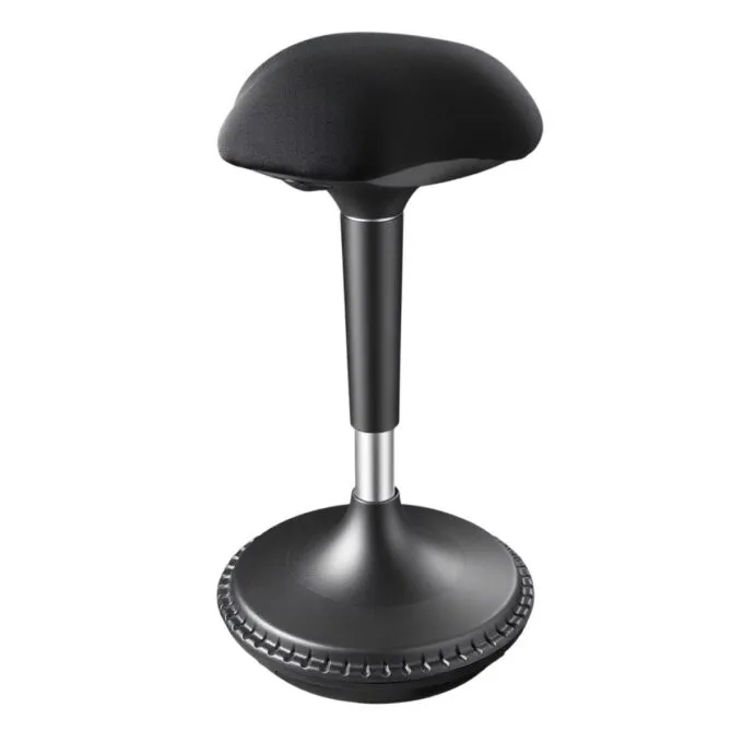 Lumivida Office Stool Ergonomic with Height Adjustale Fabric Upholstered Seat CH04-1 — image 1