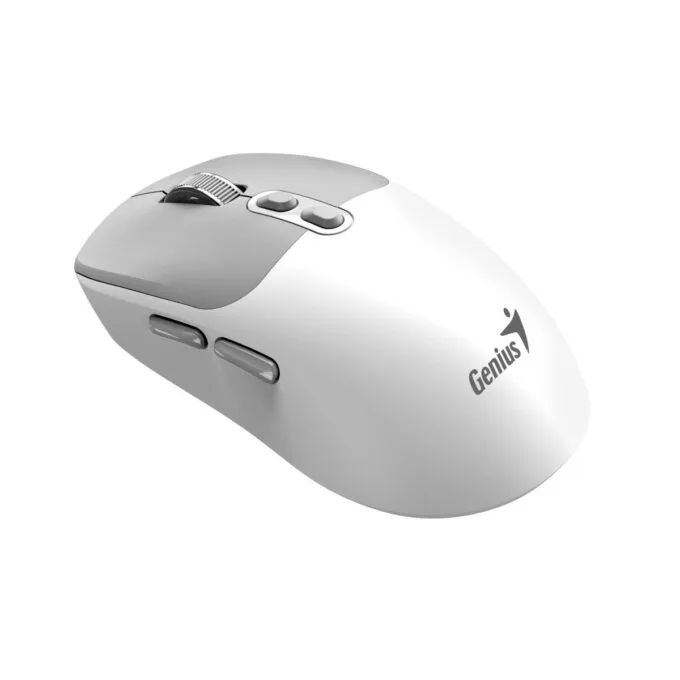 Genius Mouse Wireless+BT Silent AI NX-8080S BT White Grey — image 1
