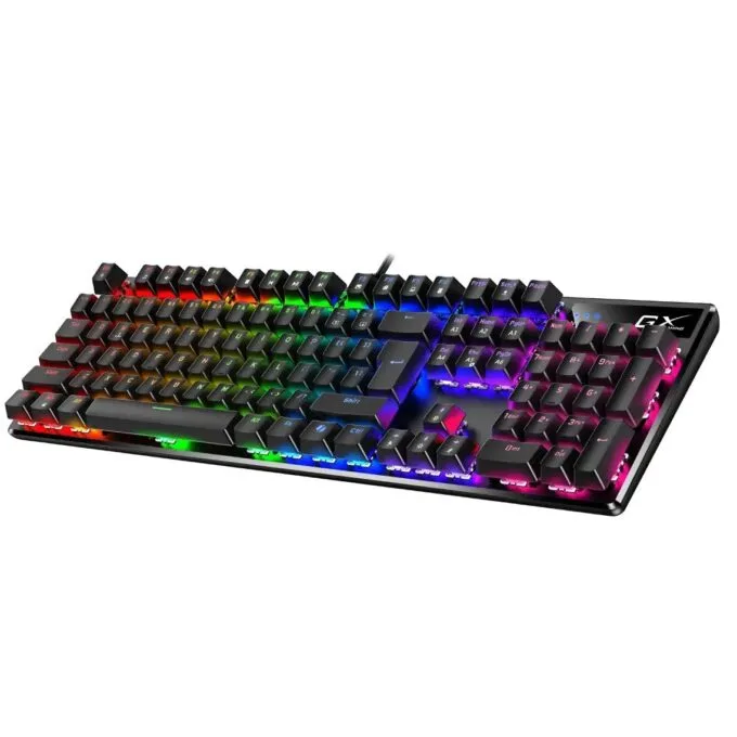 Genius Gaming Keyboard Mechanical Full Size Backlit Brown Switches K12 — image 1