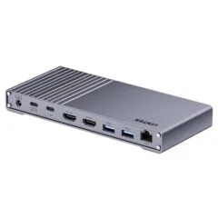 Unitek USB-C Hub Docking Station USB4 40Gbps Triple 4K Display & 2.5G Lan with 120W PSU D1117A
