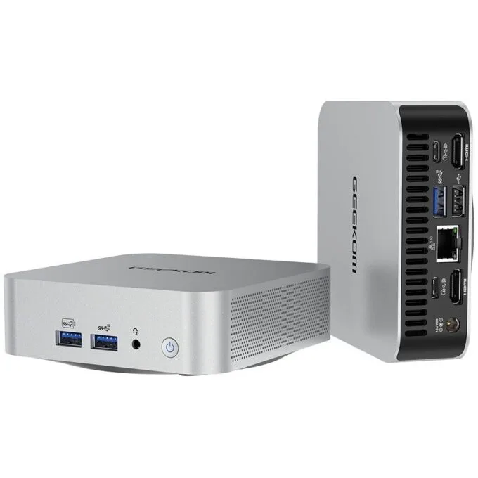 GEEKOM A6 Mini PC AMD Ryzen7 6800 16GB DDR5, 1TB NVMe, 2.5GbE, HDMI/USB-C, Win11 Pro — image 1