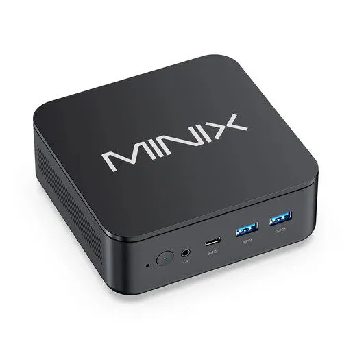 MINIX Mini PC Ryzen5 6600H 16GB DDR5 512GB SSD, 2.5GbE, HDMI/DP/USB-C, Win11 Pro NR660LP — image 1