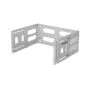 Lanberg Rack Wall Mount Folding Bracket 19" 4U 497X400/240 Grey FB01-5404-10S