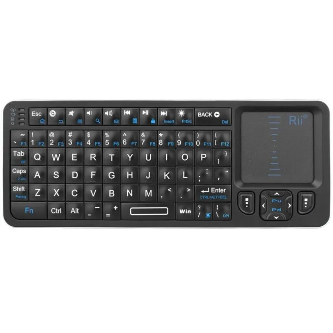 Rii Mini Keyboard Wireless 2.4GHz & Bluetooth with Touchpad K06 — image 1