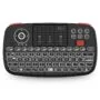 Rii Mini Keyboard Wireless 2.4GHz & Bluetooth with Touchpad, Scrollwheel, Media & L/R Keys i4