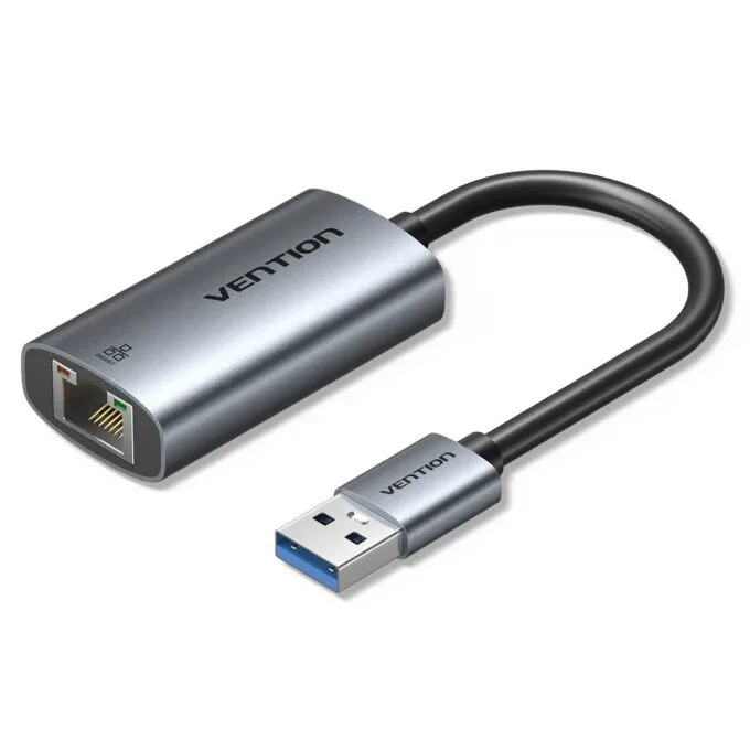 Vention Converter USB-A to Gigabit LAN Aluminium Grey CEZHB — image 1