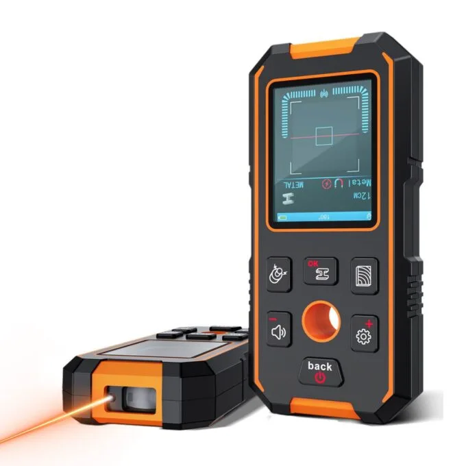 Noyafa Multifunctional Wall Detector / Stud Finder  detect metal, wood, and live wires NF-513S — image 1