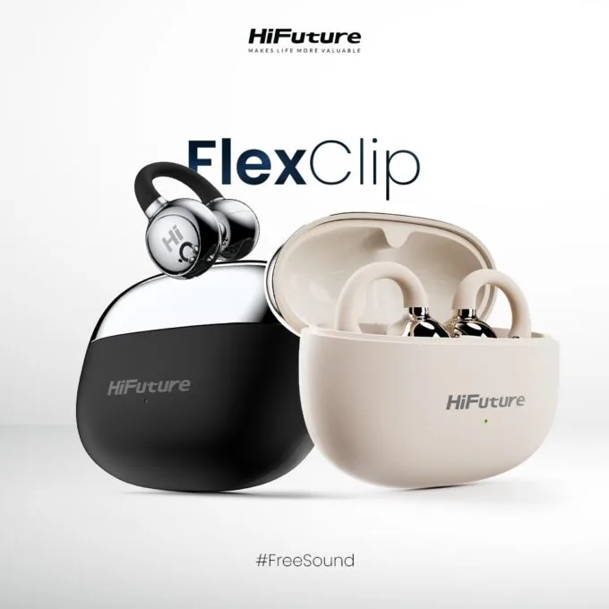 HiFuture Headphones Open Ear FlexClip Black — image 10