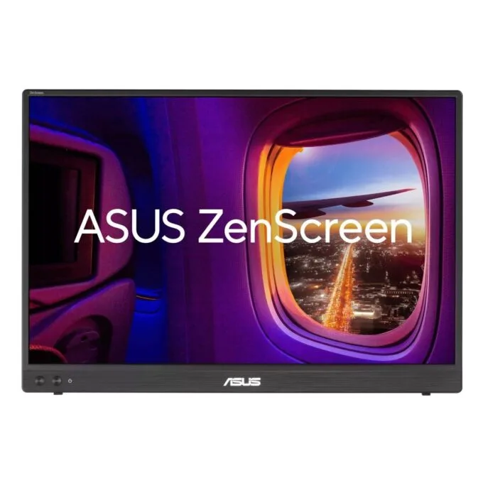 ASUS Monitor Portable ZenScreen 16" WUXGA IPS Power Pass-Through Auto-Rotate HDMI Dual USB-C MB16FC — image 1